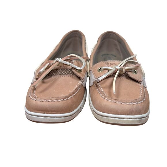 Sperry 9.5 Top Sider Women Boat Shoes Loafers Slip On Leather - Picture 3 of 7